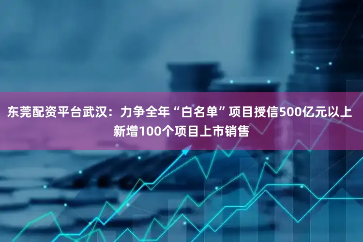 东莞配资平台武汉：力争全年“白名单”项目授信500亿元以上 新增100个项目上市销售
